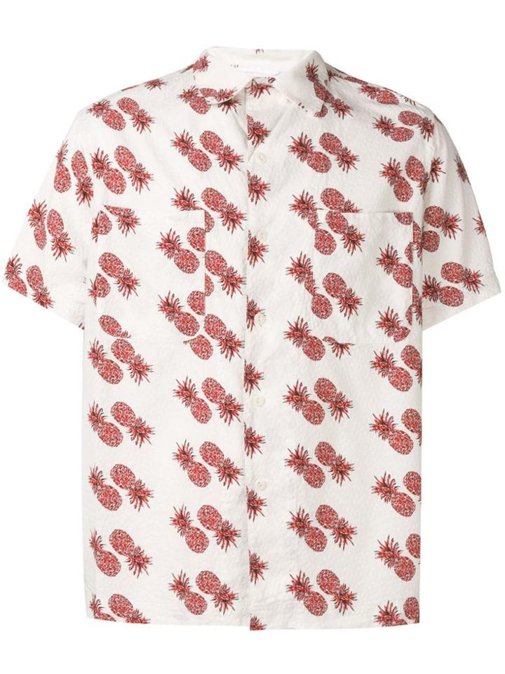 East Harbour Surplus Miami Pineapple Shirt - White