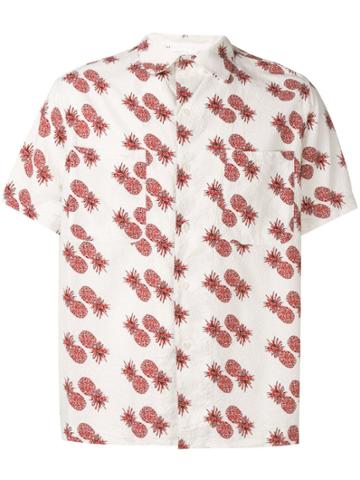 East Harbour Surplus Miami Pineapple Shirt - White