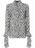Emporio Armani Stripe Detail Shirt - Black
