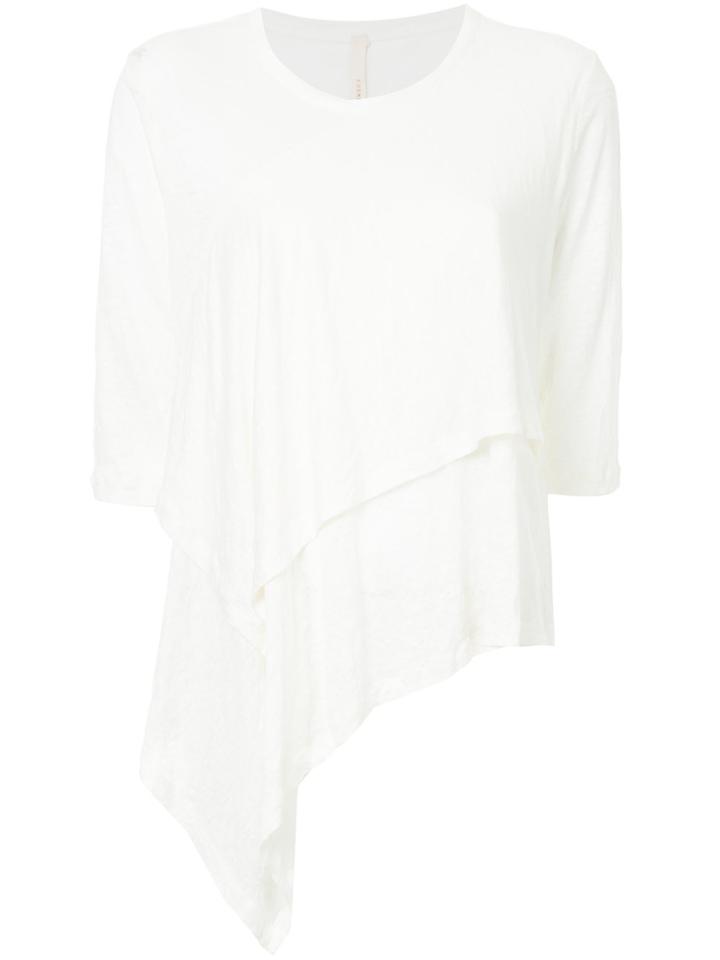 Forme D'expression Layered Sway T-shirt - White