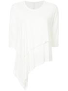 Forme D'expression Layered Sway T-shirt - White