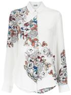 Tufi Duek Floral Print Shirt - White