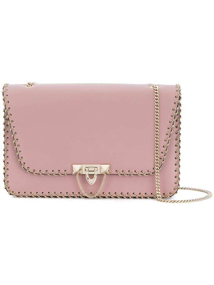 Valentino Valentino Garavani Demilune Shoulder Bag - Pink & Purple