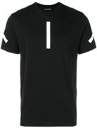 Neil Barrett Line Print T-shirt - Black