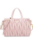 Miu Miu Avenue Travel Bag - Pink
