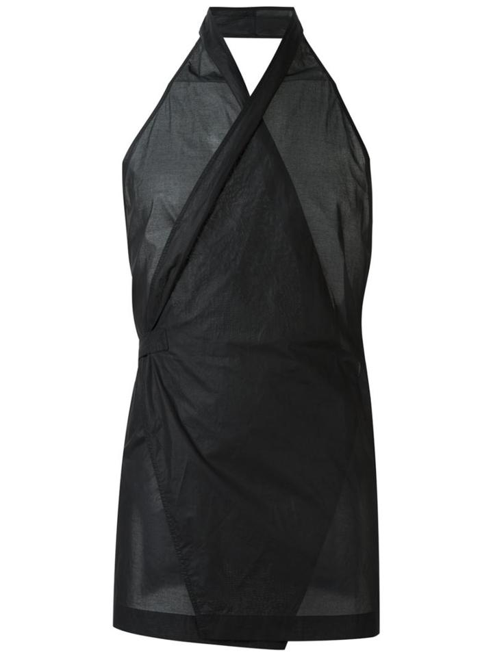 Rick Owens Draped Halter Top
