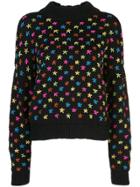 Jonathan Cohen Star Pattern Jumper - Black