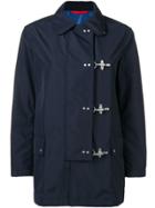 Fay Off-centre Button Jacket - Blue