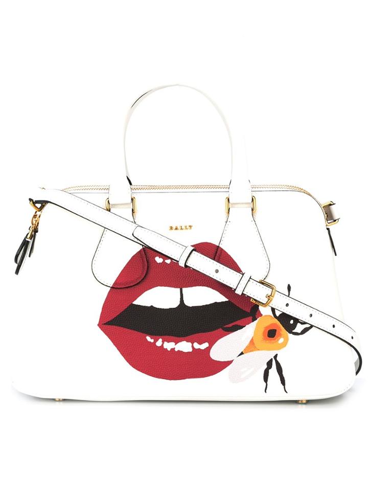 Bally Small 'berkeley' Crossbody Bag - White