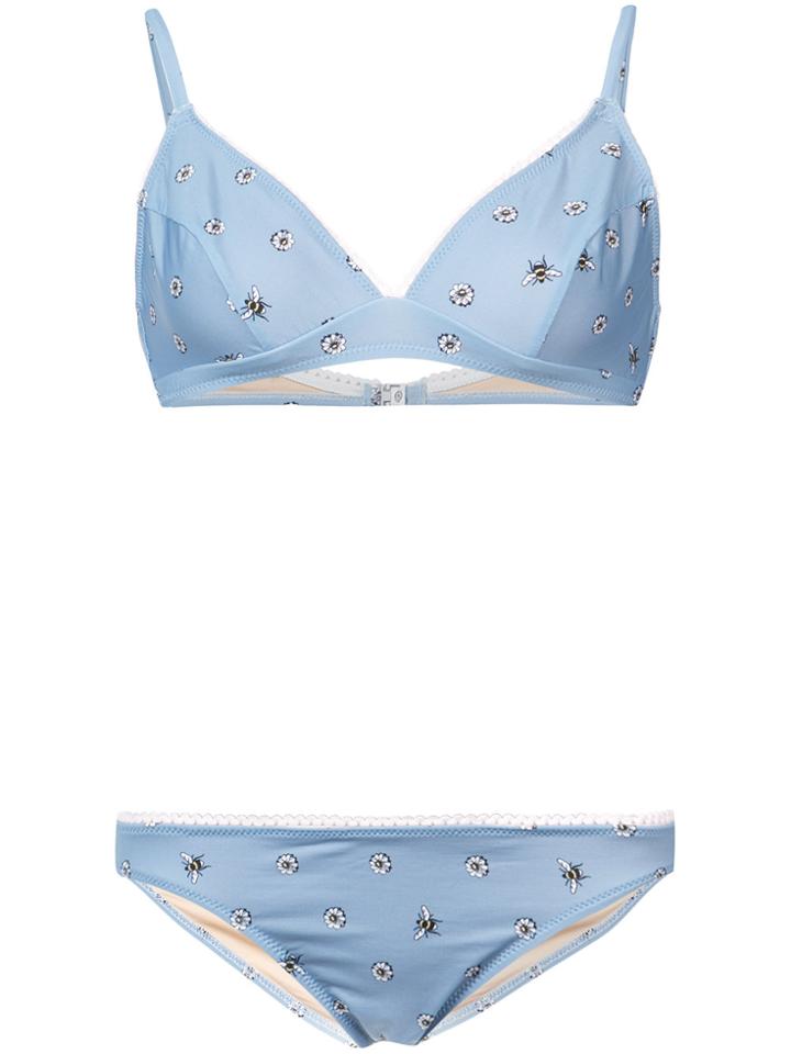 Morgan Lane Rianne Bikini Set - Blue