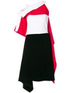 Koché Asymmetric Jersey Dress - Multicolour