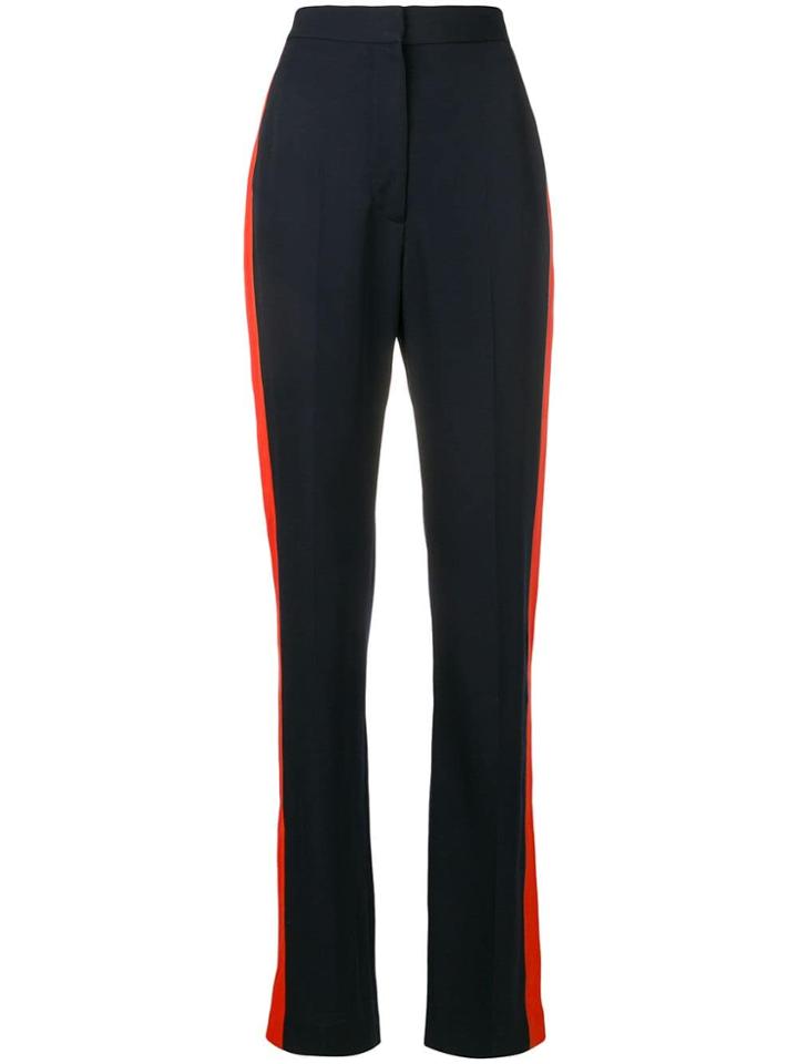 Stella Mccartney Striped Tailored Trousers - Blue