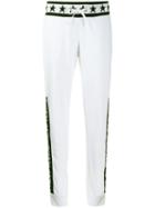 Philipp Plein Logo Print Jogging Trousers - White