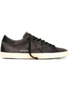 Golden Goose Deluxe Brand Super Star Sneakers, Men's, Size: 44, Black, Leather/suede/rubber