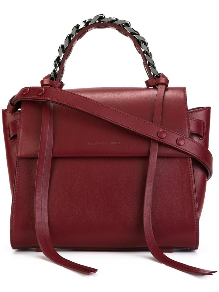 Elena Ghisellini Small 'angel' Tote, Women's, Red