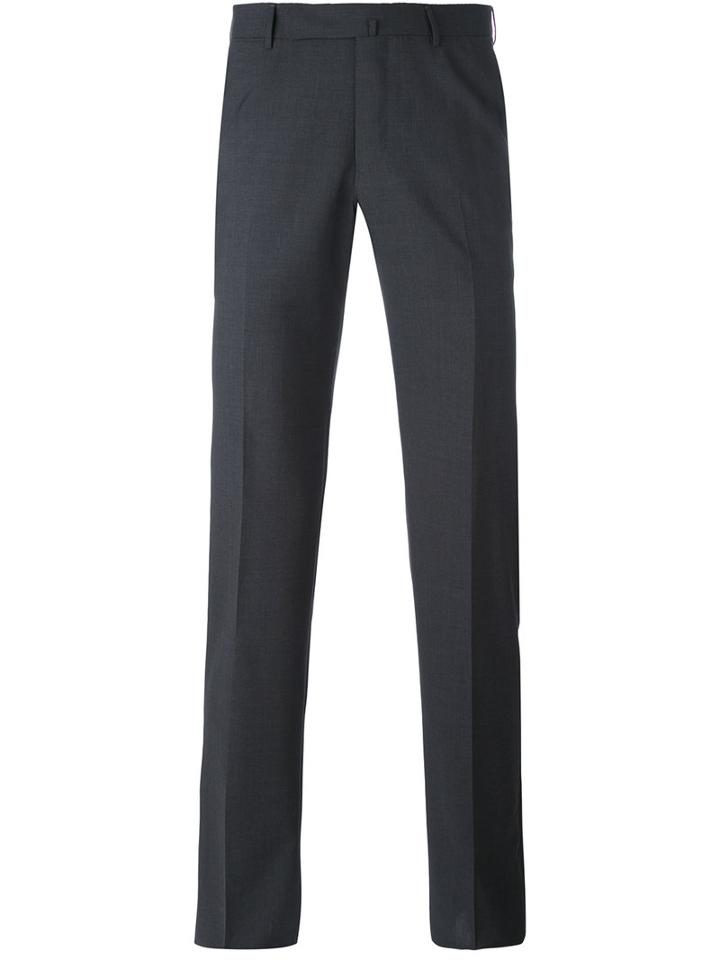 Ermenegildo Zegna - Tailored Trousers - Men - Viscose/wool - 52, Grey, Viscose/wool