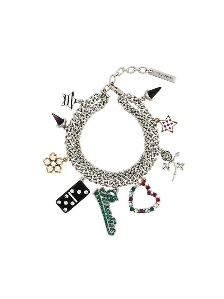 Marc Jacobs Paradise Charm Anklet, Women's, Metallic