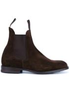 Trickers Chelsea Boots, Men's, Size: 6.5, Brown, Suede