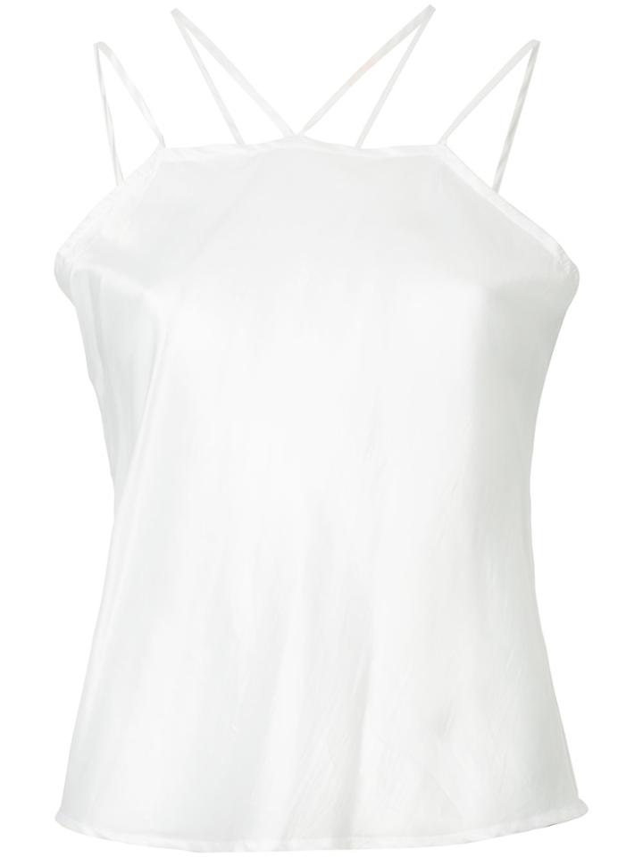 Taylor Metric Tank Top - White