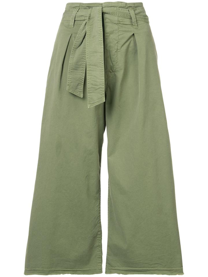 Nili Lotan Wide Leg Culottes - Green