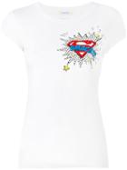 Iceberg - Comic Print T-shirt - Women - Cotton - 42, White, Cotton