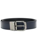 Salvatore Ferragamo Smooth Logo Belt - Blue