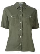 Céline Vintage Shortsleeved Shirt, Women's, Size: 42, Green