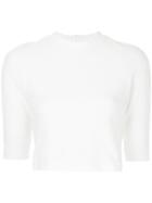 Manning Cartell Textured Cropped Top - White