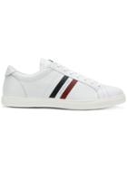 Moncler Stripe Detail Low Top Sneakers - White