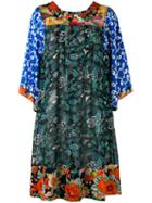 Duro Olowu - Patterned Shift Dress - Women - Silk - 10, Silk