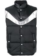Isabel Marant Metallic Panel Gilet - Black