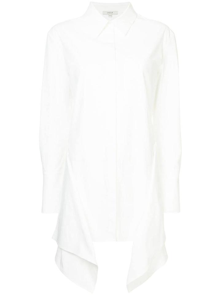 Layeur Pointed Collar Shirt - White