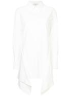 Layeur Pointed Collar Shirt - White