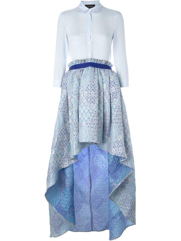 Christian Pellizzari Shirt Fishtail Gown