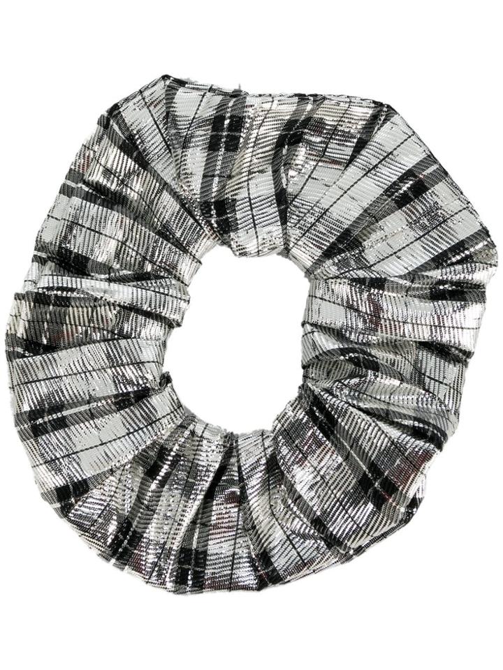 Ganni Legarde Scrunchie - Metallic