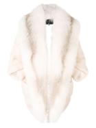 Cara Mila Marilyn Fox & Mink Coat - Neutrals
