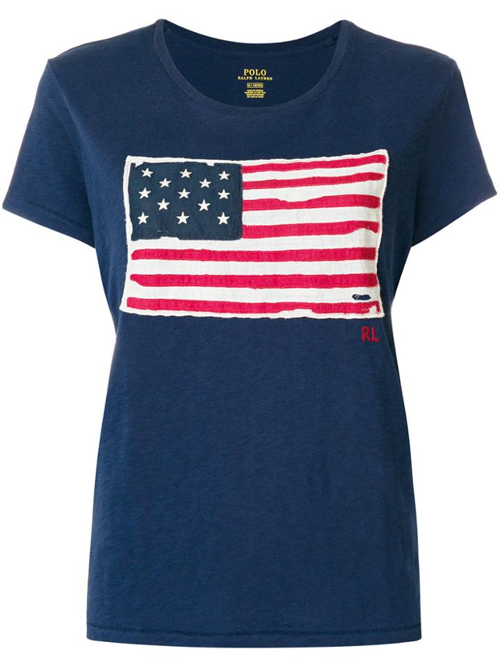 Polo Ralph Lauren American Flag T-shirt - Blue