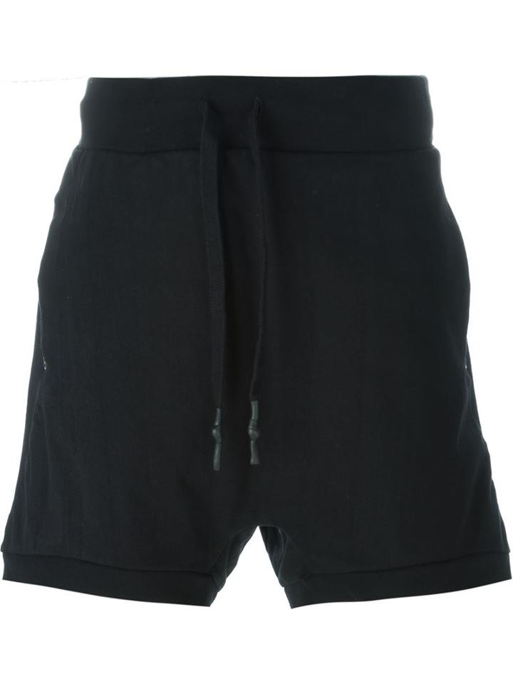11 By Boris Bidjan Saberi Drop-crotch Track Shorts