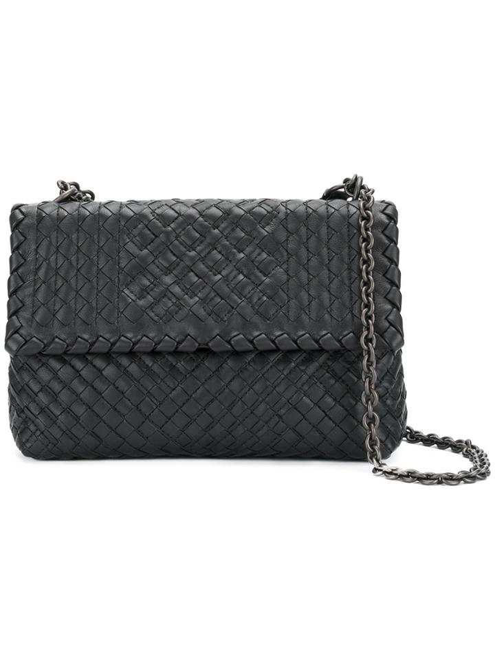 Bottega Veneta Olimpia Shoulder Bag - Black