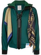 Maison Mihara Yasuhiro Enlarged Zip Track Jacket - Green