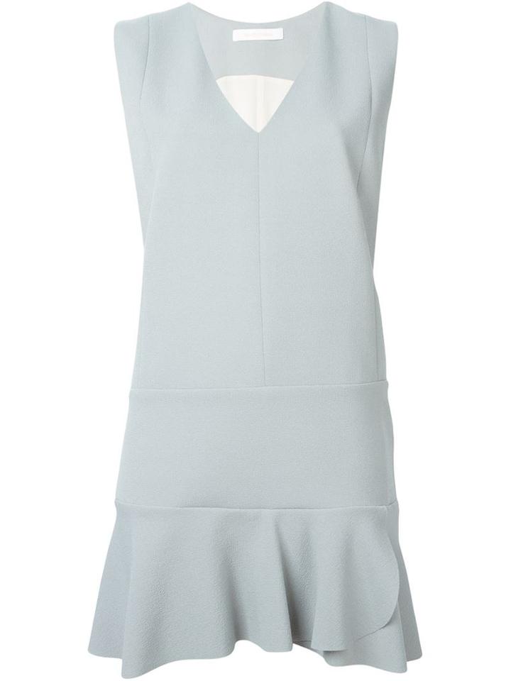See By Chloe Asymmetric Flared Hem Dress