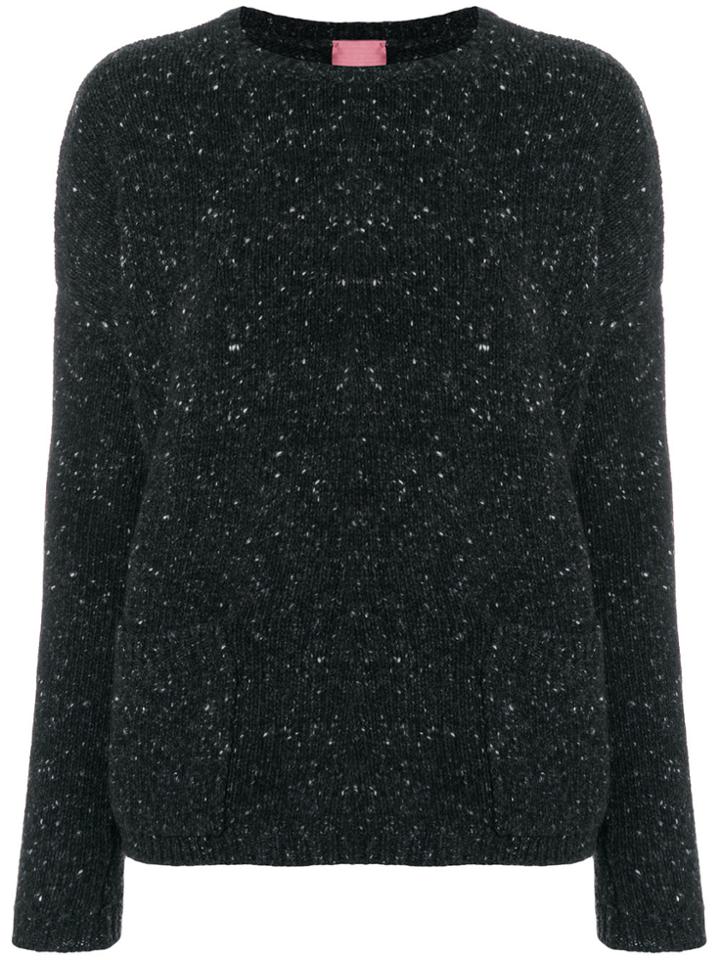 Alyki Round Neck Jumper - Grey