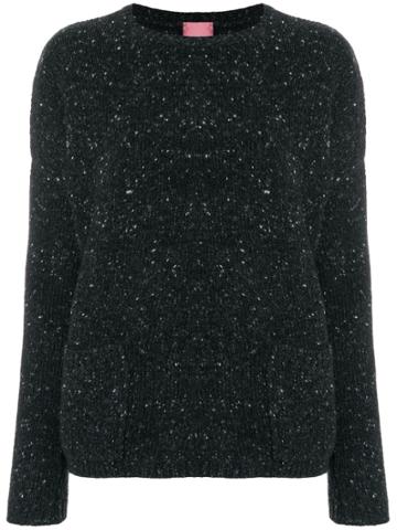 Alyki Round Neck Jumper - Grey