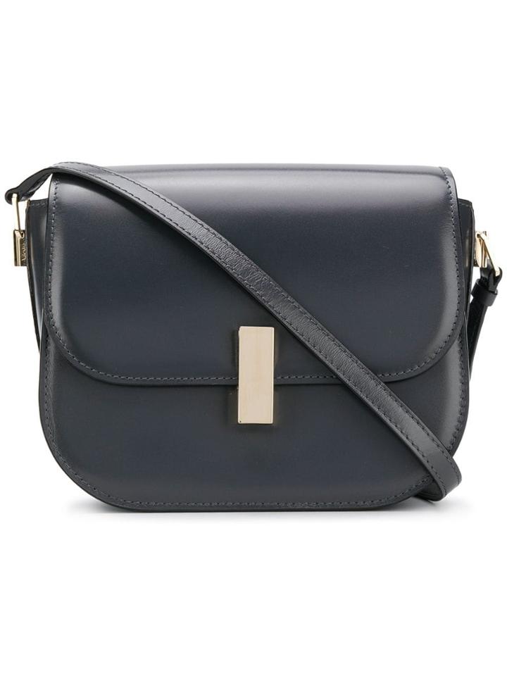 Valextra Iside Cross Body Bag - Grey