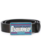 Dsquared2 Classic Belt, Men's, Size: 95, Black, Leather/brass