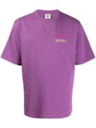 Daily Paper Gencrush Logo Print T-shirt - Purple