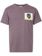 Kent & Curwen Rose Patch T-shirt - Pink & Purple