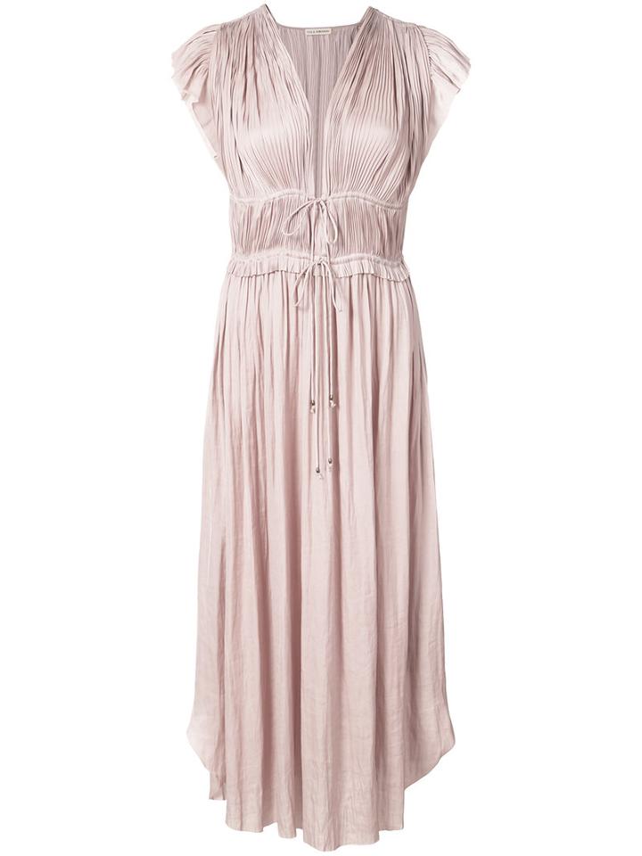 Ulla Johnson - Kaiya Dress - Women - Polyester - 6, Pink/purple, Polyester