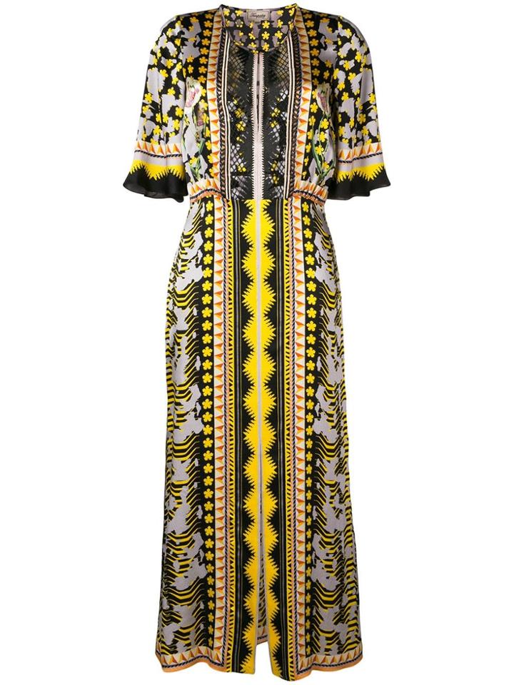 Temperley London Odyssey Midi Dress - Grey