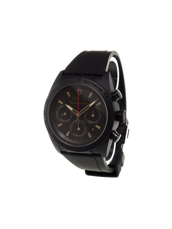 Tudor 'fastrider Black Shield' Analog Watch, Men's